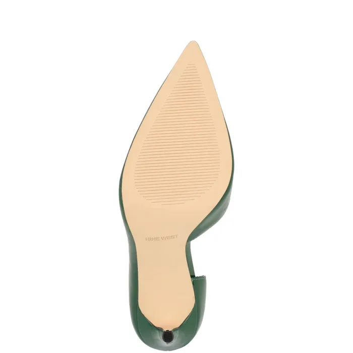 Folowe D039orsay Pointy Toe Pumps Green Women Nine West Pumps