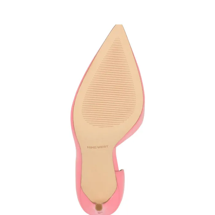 Folowe D039orsay Pointy Toe Pumps Pink Patent Women Nine West Pumps