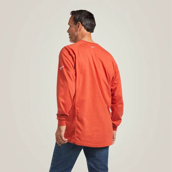 FR Air Crew TShirt Volcanic Heather Men Ariat TShirts and Polos FR Air Crew TShirt Volcanic Heather Men Ariat TShirts and Polos