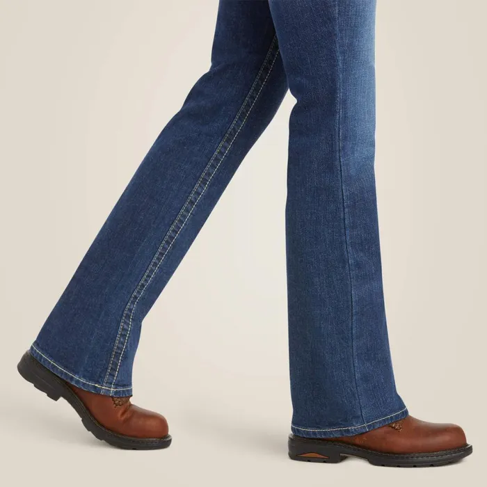 FR DuraStretch Basic Boot Cut Jean Blue Quartz Women Ariat Denim