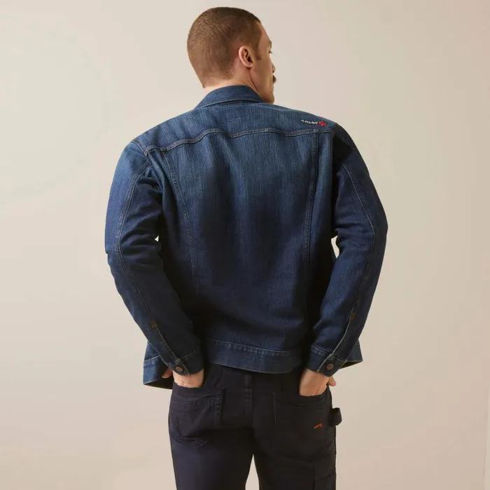 FR DuraStretch Trucker Jacket Ryley Men Ariat Workwear FR DuraStretch Trucker Jacket Ryley Men Ariat Workwear