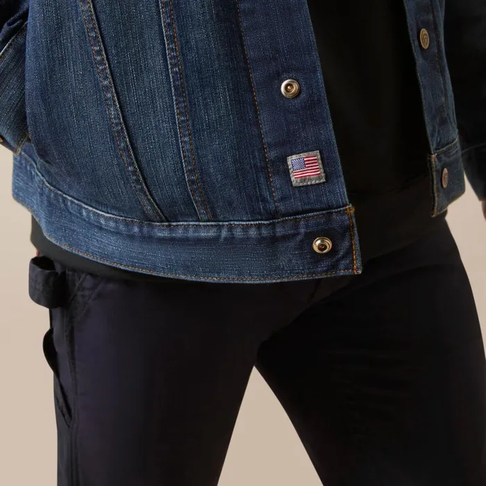 FR DuraStretch Trucker Jacket Ryley Men Ariat Workwear FR DuraStretch Trucker Jacket Ryley Men Ariat Workwear