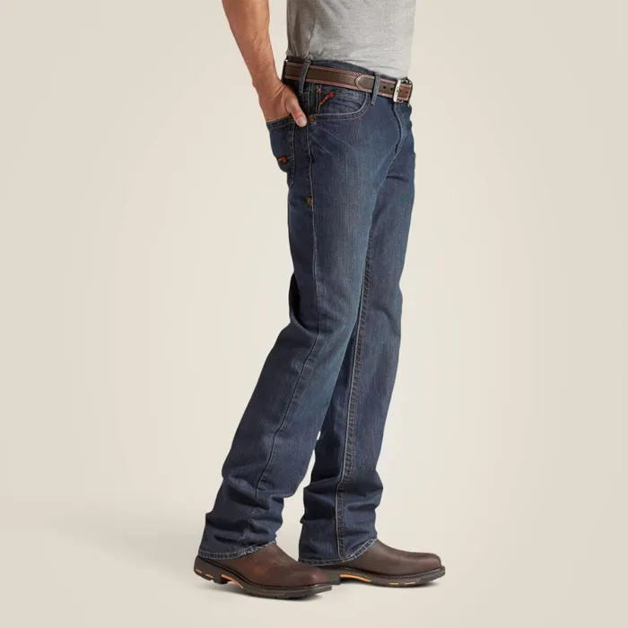 FR M4 Relaxed Basic Boot Cut Jean Shale Men Ariat Workwear FR M4 Relaxed Basic Boot Cut Jean Shale Men Ariat Workwear