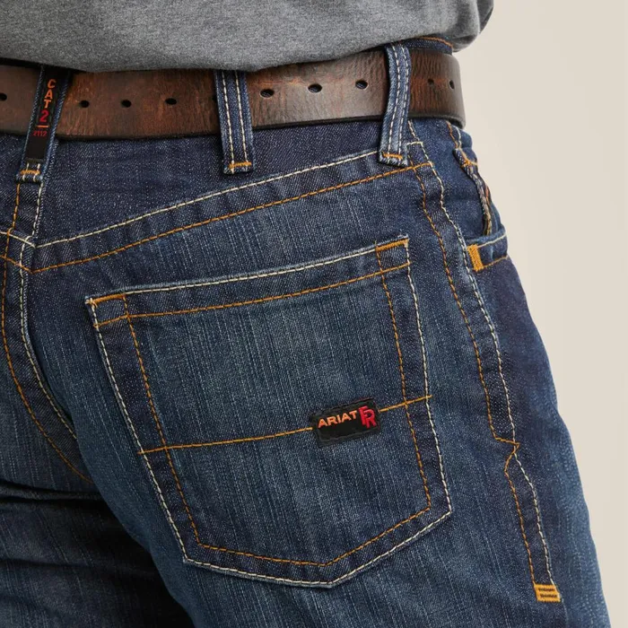 FR M4 Relaxed Basic Boot Cut Jean Shale Men Ariat Workwear FR M4 Relaxed Basic Boot Cut Jean Shale Men Ariat Workwear