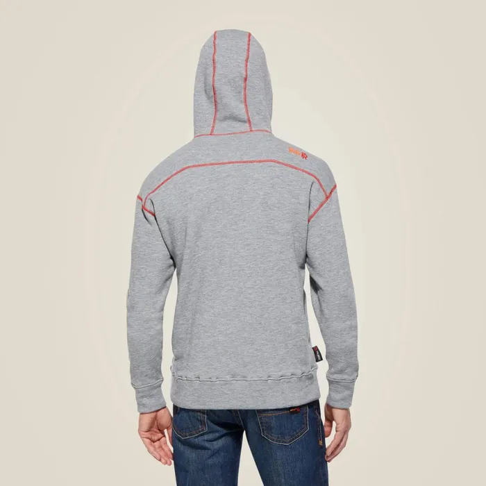 FR Polartec Hoodie Heather Gray Men Ariat Sweatshirts and Hoodies FR Polartec Hoodie Heather Gray Men Ariat Sweatshirts and Hoodies