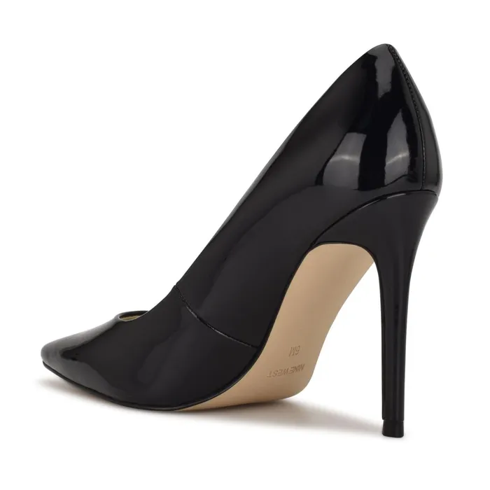 Fresh Pointy Toe Pumps Black Patent Women Nine West Pumps