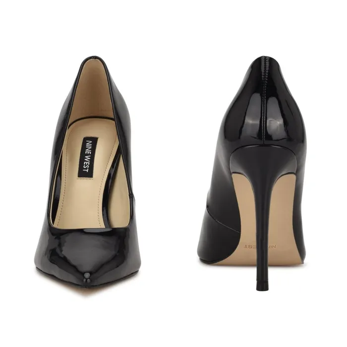 Fresh Pointy Toe Pumps Black Patent Women Nine West Pumps