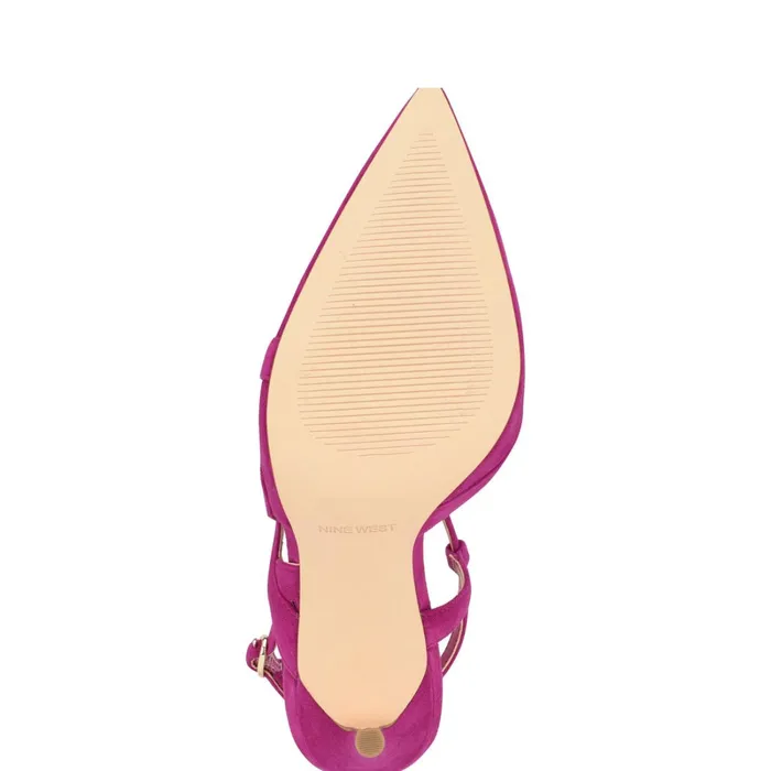 Fresta Dress Pumps Pink Suede Women Nine West Pumps