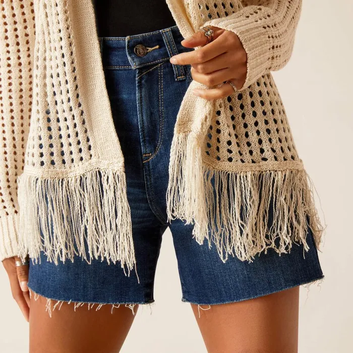 Frolic Fringe Sweater Pristine Women Ariat Sweatshirts and Hoodies Frolic Fringe Sweater Pristine Women Ariat Sweatshirts and Hoodies