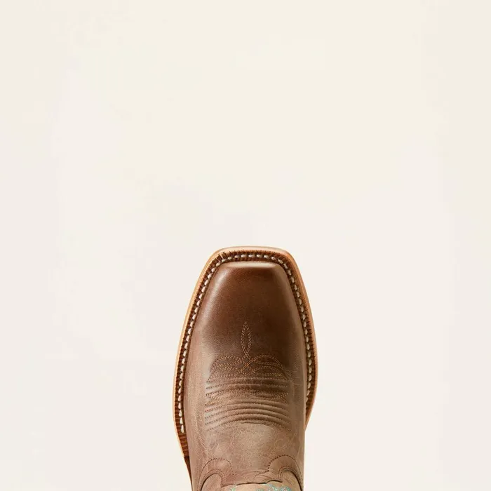 Frontier Boon Western Boot Pecan Brown Women Ariat Western Boots