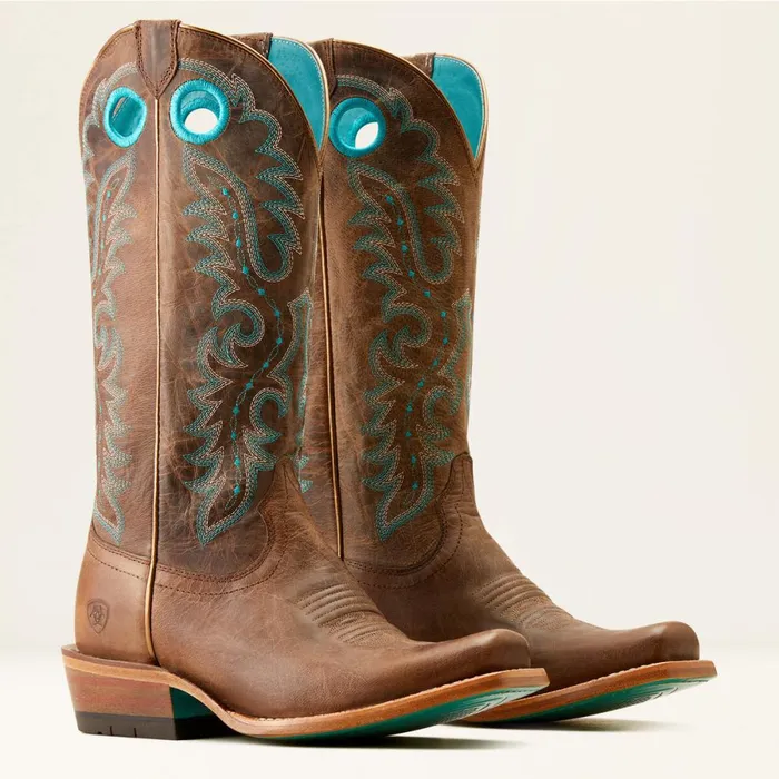 Frontier Boon Western Boot Pecan Brown Women Ariat Western Boots