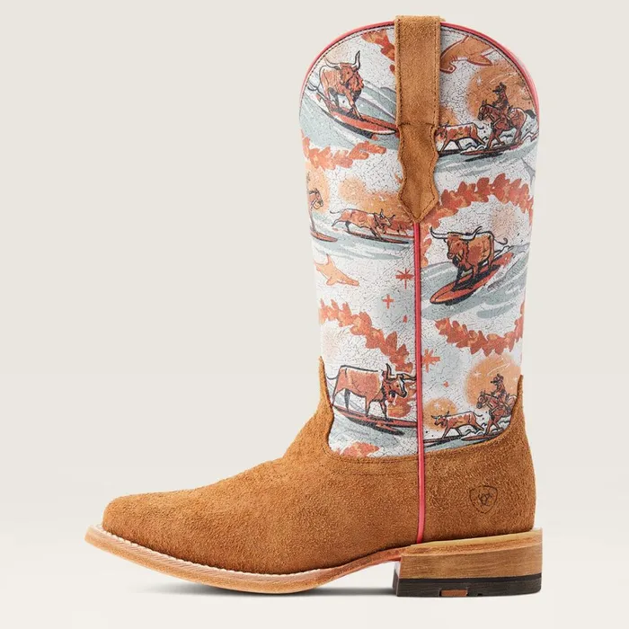 Frontier Western Aloha Western Boot Rusty Roughout Women Ariat Western Boots Frontier Western Aloha Western Boot Rusty Roughout Women Ariat Western Boots