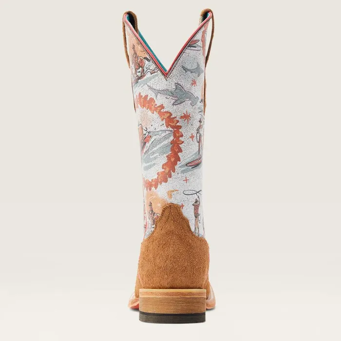 Frontier Western Aloha Western Boot Rusty Roughout Women Ariat Western Boots Frontier Western Aloha Western Boot Rusty Roughout Women Ariat Western Boots