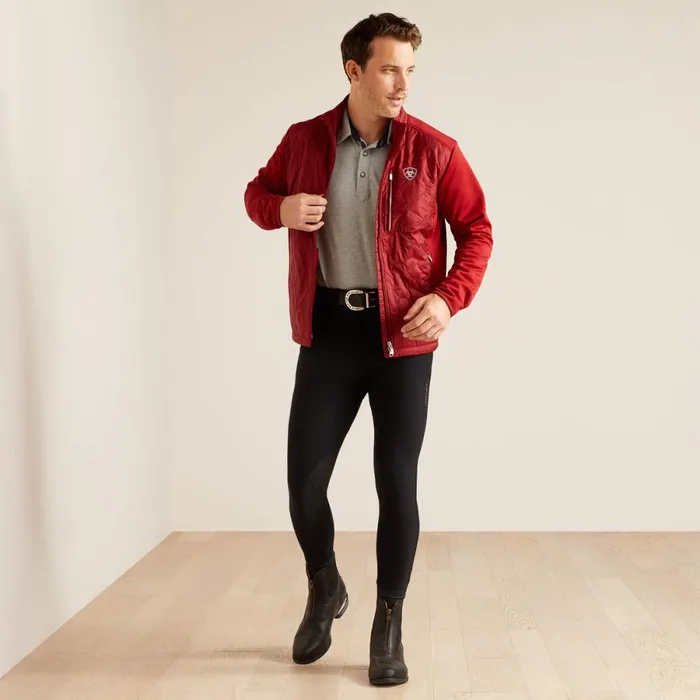 Fusion Insulated Jacket Sundried Tomato Men Ariat Jackets and Vests Fusion Insulated Jacket Sundried Tomato Men Ariat Jackets and Vests