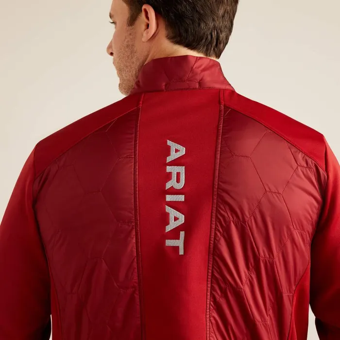 Fusion Insulated Jacket Sundried Tomato Men Ariat Jackets and Vests Fusion Insulated Jacket Sundried Tomato Men Ariat Jackets and Vests
