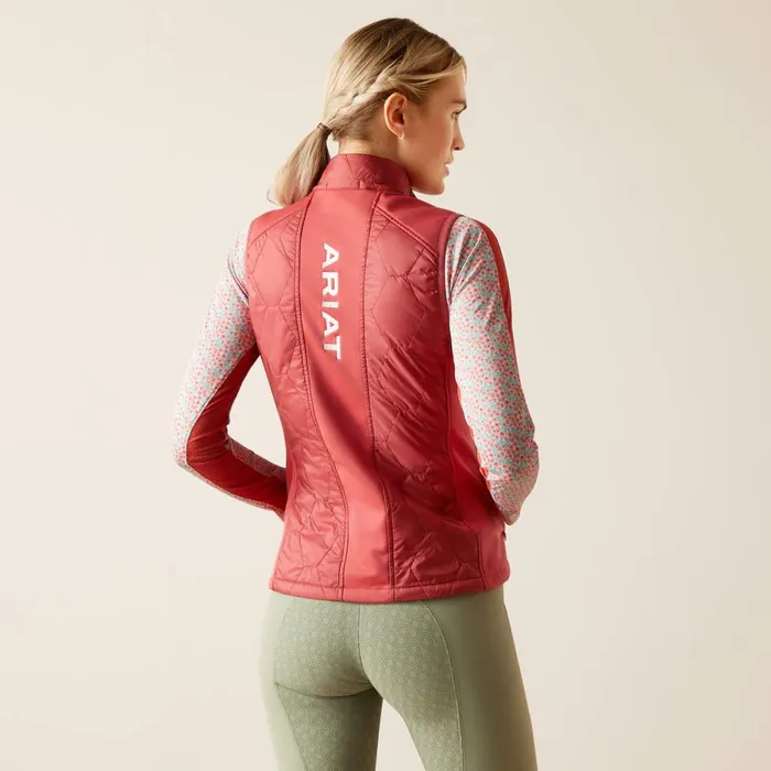 Fusion Insulated Vest Slate Rose Women Ariat Jackets and Vests