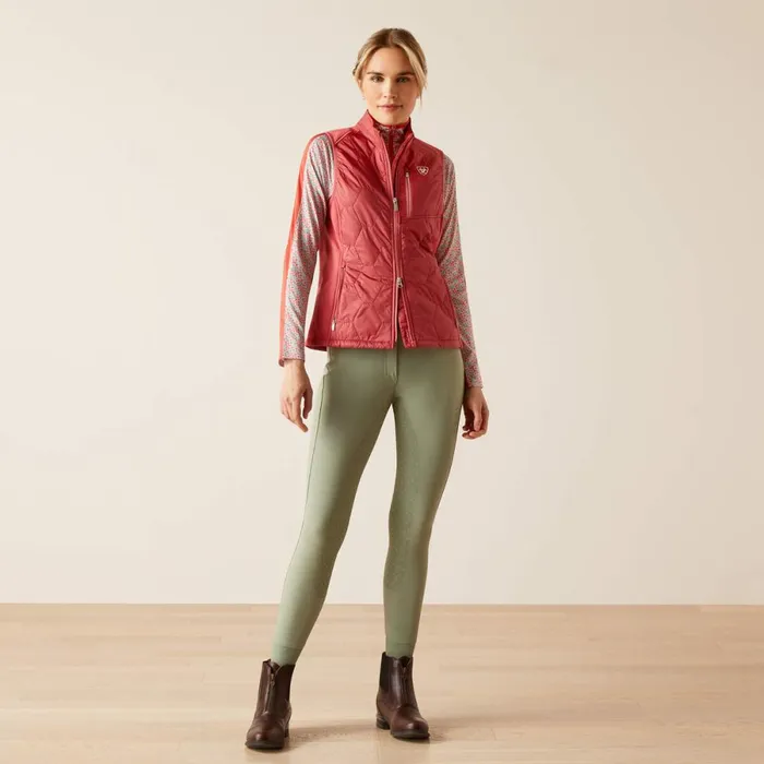 Fusion Insulated Vest Slate Rose Women Ariat Jackets and Vests