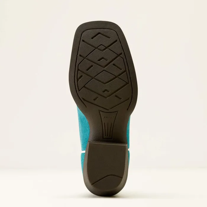 Futurity Fort Worth Western Boot Teal Suedegilded Mocha Kids Ariat Big Kids039 Footwear Futurity Fort Worth Western Boot Teal Suedegilded Mocha Kids Ariat Big Kids039 Footwear