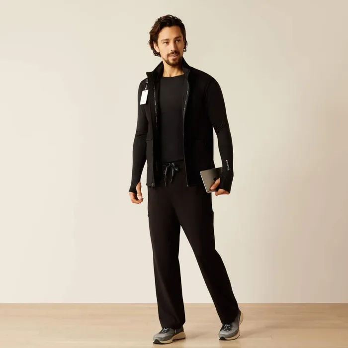 Galen Fleece Scrub Vest Black Men Ariat Scrubs Galen Fleece Scrub Vest Black Men Ariat Scrubs