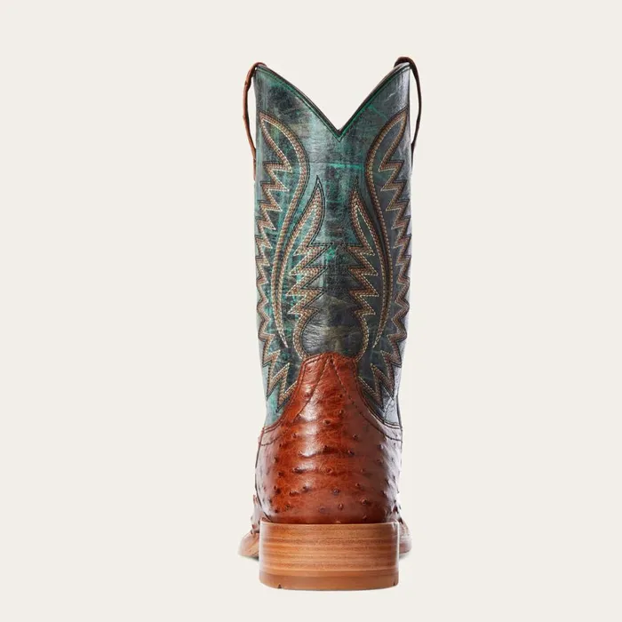 Gallup Western Boot Brandy Full Quill Ostrich Men Ariat Western Boots Gallup Western Boot Brandy Full Quill Ostrich Men Ariat Western Boots