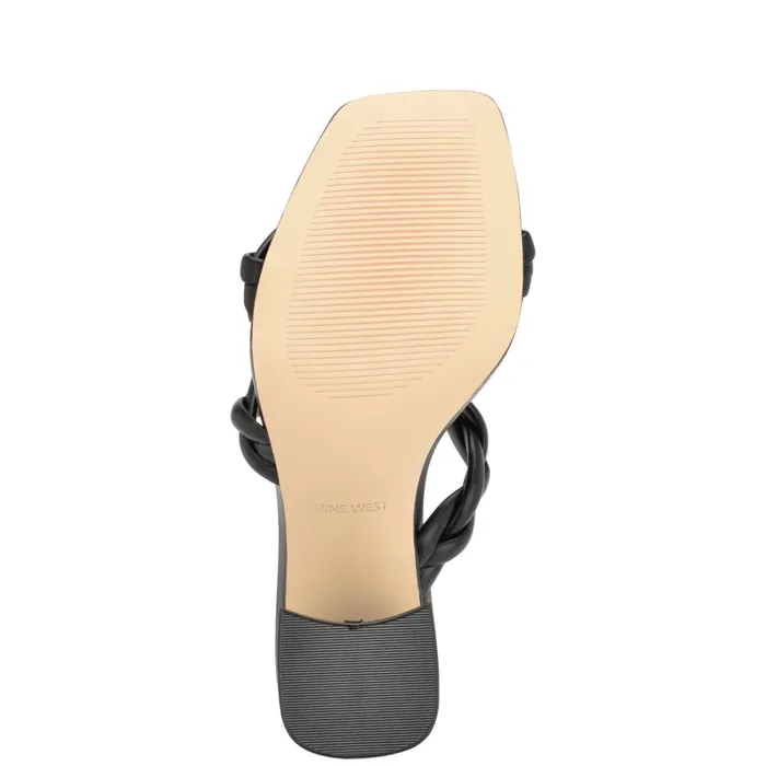 Garita Block Heel Sandals Black Women Nine West Sandals