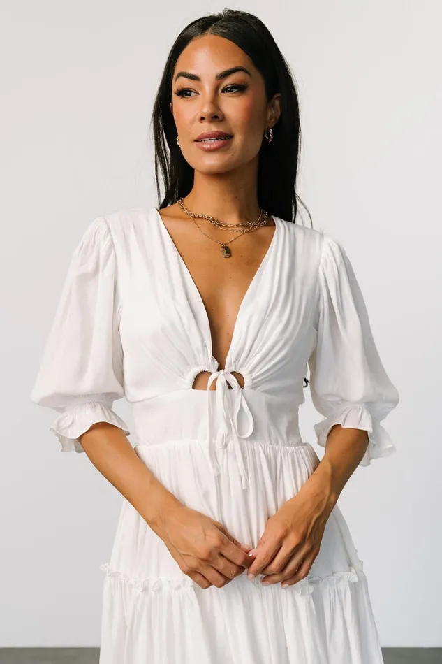 Gisela Short Dress Off White Women Baltic Born Bridal Gisela Short Dress Off White Women Baltic Born Bridal