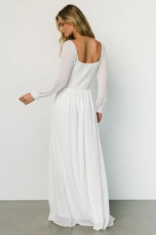 Giselle Maxi Dress White Women Baltic Born Bridal