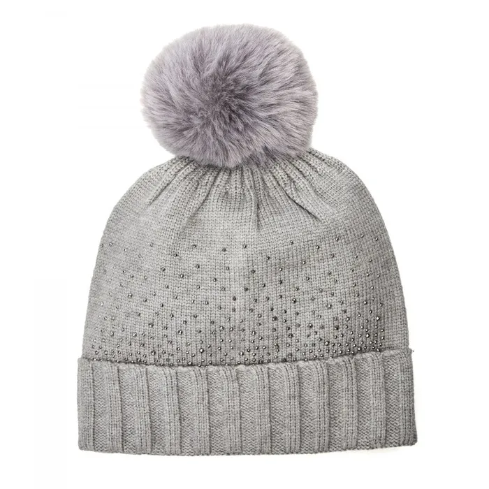 Gloves Women Moda In Pelle Praticiogiftset Grey Textile