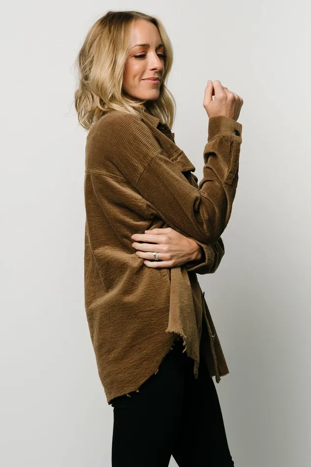 Greeley Corduroy Jacket Coffee Women Baltic Born Outerwear Greeley Corduroy Jacket Coffee Women Baltic Born Outerwear