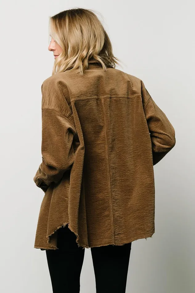 Greeley Corduroy Jacket Coffee Women Baltic Born Outerwear Greeley Corduroy Jacket Coffee Women Baltic Born Outerwear