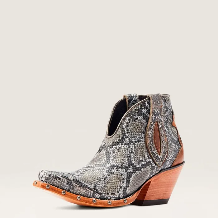 Greeley Western Boot Natural Snake Women Ariat Western Boots