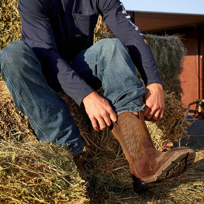 Groundbreaker Work Boot Brown Men Ariat Work Boots Groundbreaker Work Boot Brown Men Ariat Work Boots