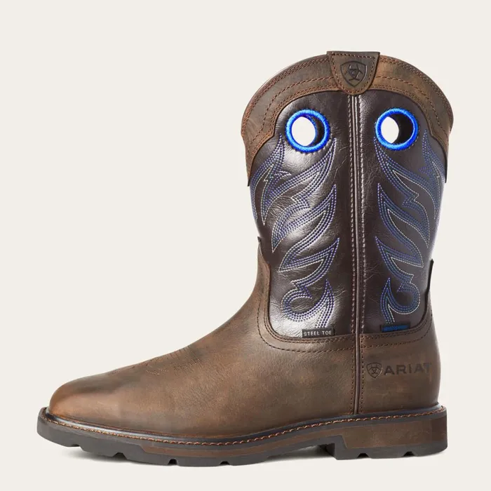 Groundwork Waterproof Steel Toe Work Boot Dark Brown Men Ariat Work Boots Groundwork Waterproof Steel Toe Work Boot Dark Brown Men Ariat Work Boots