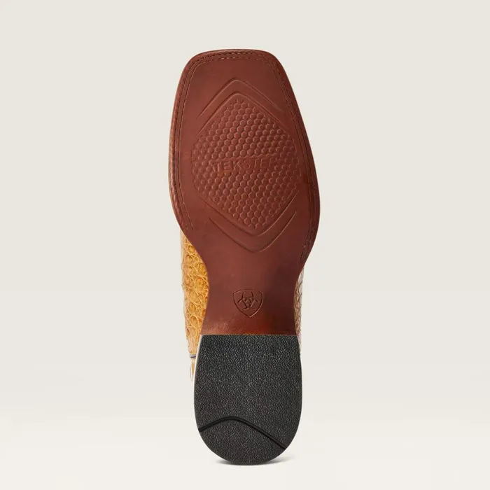 Gunslinger Cowboy Boot Honeycomb Caiman Belly Men Ariat Western Boots