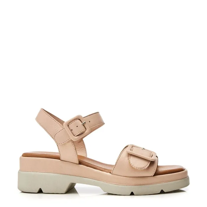 Heeled Sandals Women Moda In Pelle Shoon Sh Shore Cameo Leather