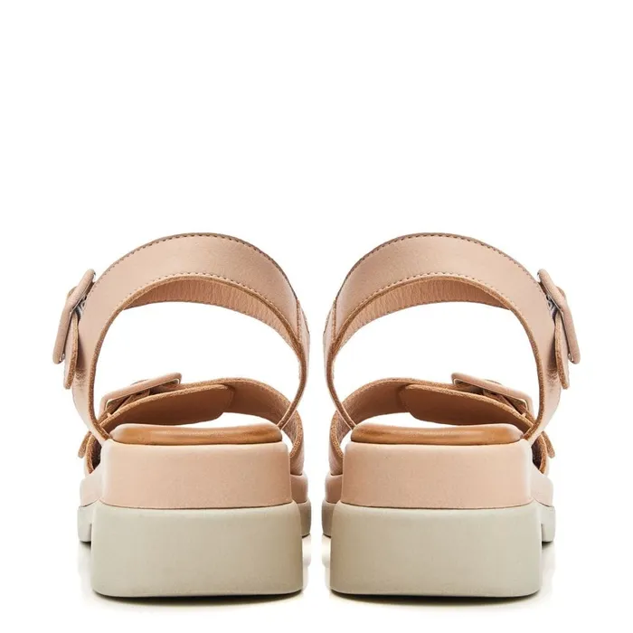 Heeled Sandals Women Moda In Pelle Shoon Sh Shore Cameo Leather