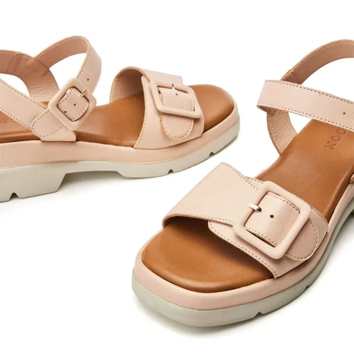 Heeled Sandals Women Moda In Pelle Shoon Sh Shore Cameo Leather