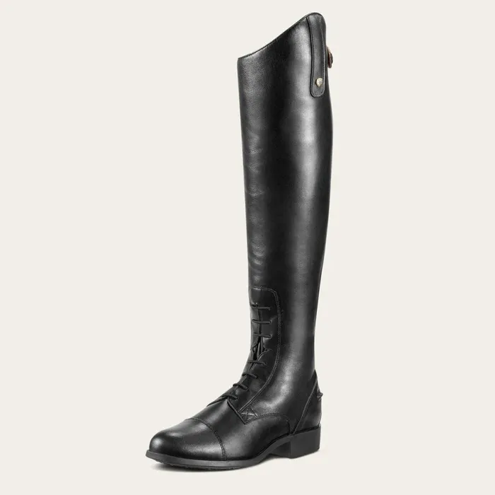 Heritage Contour Field Zip Tall Riding Boot Black Men Ariat English Riding Boots