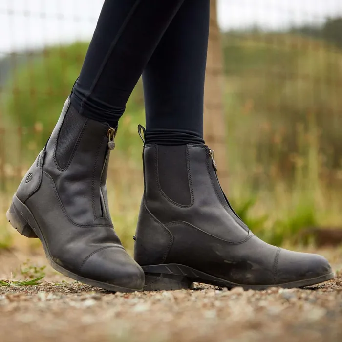 Heritage IV Zip Waterproof Insulated Paddock Boot Black Women Ariat English Riding Boots Heritage IV Zip Waterproof Insulated Paddock Boot Black Women Ariat English Riding Boots