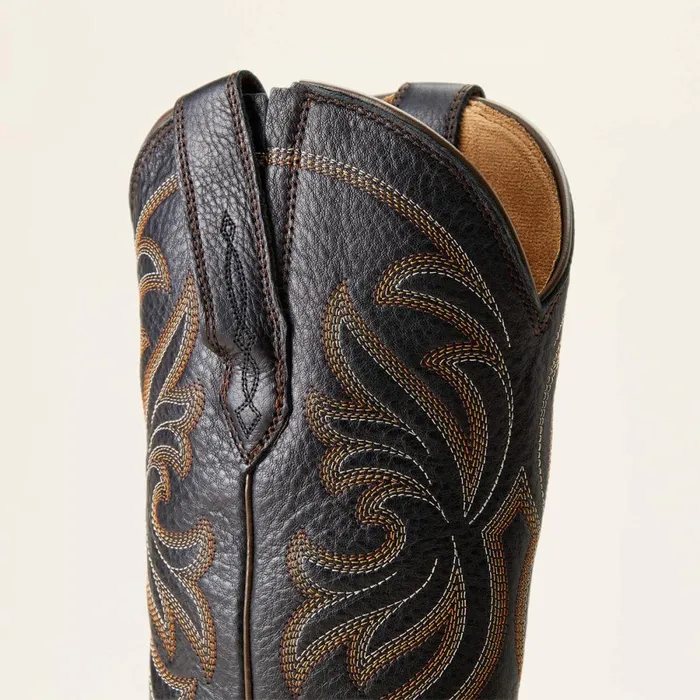 Heritage J Toe Stretchfit Western Boot Black Deertan Women Ariat Western Boots