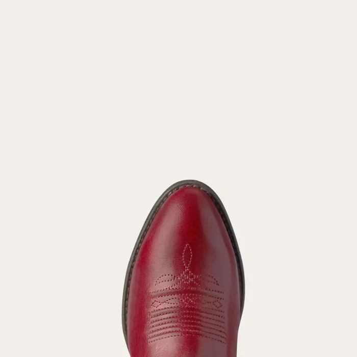Heritage R Toe StretchFit Western Boot Rosy Red Women Ariat Western Boots
