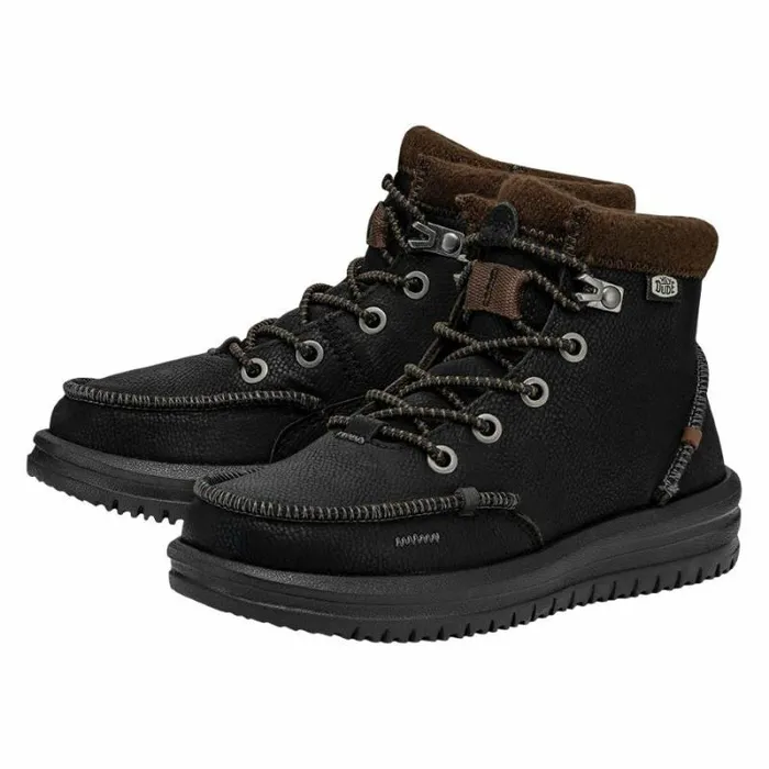 Hey Dude Big Kids Bradley Boot Youth Blackblack 8211 Kids Hey Dude Big Kids Bradley Boot Youth Blackblack 8211 Kids