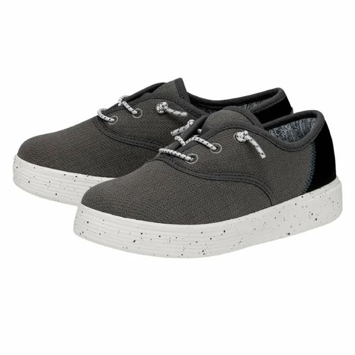 Hey Dude Big Kids Conway Youth Charcoal 8211 Kids Hey Dude Big Kids Conway Youth Charcoal 8211 Kids