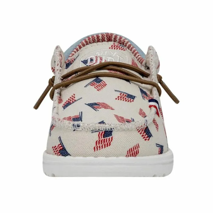 Hey Dude Big Kids Wally Youth Americana Flag 8211 Kids Hey Dude Big Kids Wally Youth Americana Flag 8211 Kids