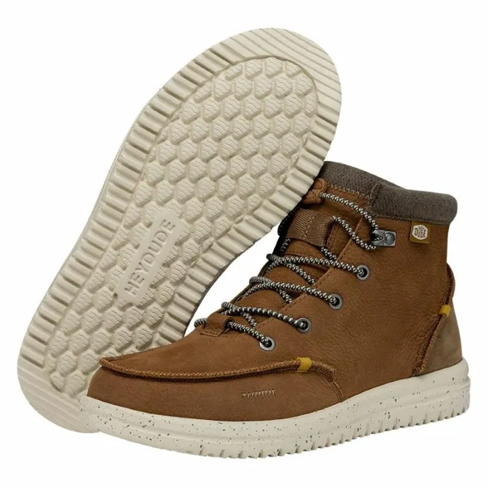 Hey Dude Boots Bradley Boot Leather Cognac 8211 Men