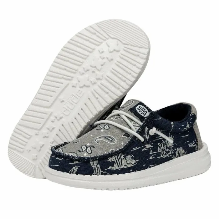 Hey Dude Little Kids Wally Toddler Bandana Navy 8211 Kids