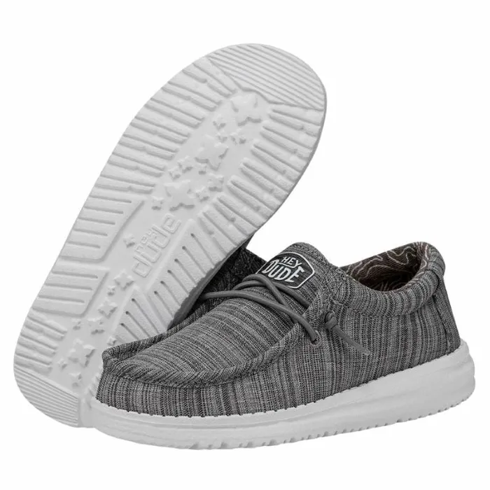 Hey Dude Little Kids Wally Toddler Blend Linen Stone 8211 Kids Hey Dude Little Kids Wally Toddler Blend Linen Stone 8211 Kids