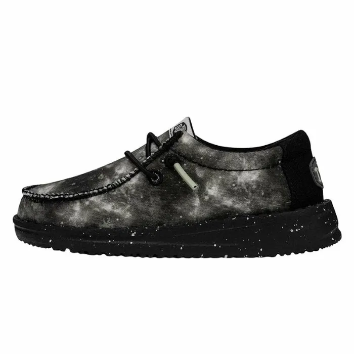 Hey Dude Little Kids Wally Toddler Galaxy Black Multi Glow 8211 Kids