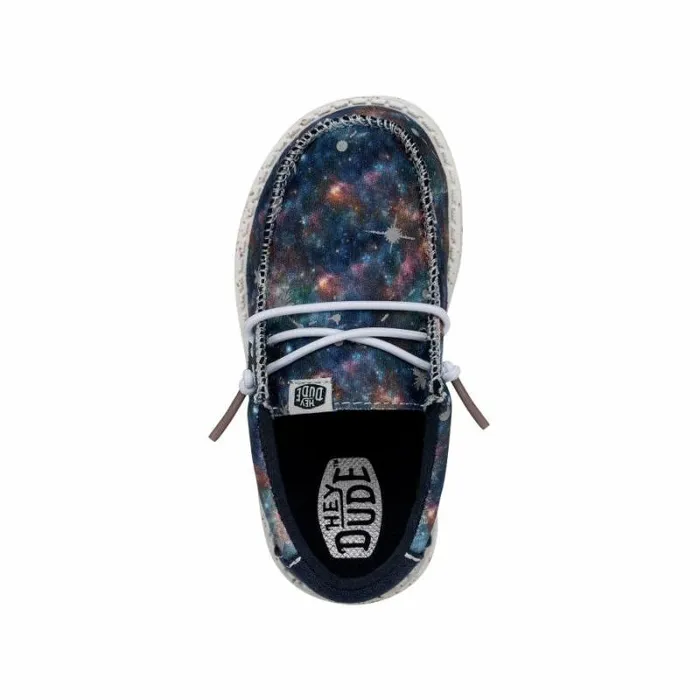 Hey Dude Little Kids Wally Toddler Galaxy Blue Multi Glow 8211 Kids Hey Dude Little Kids Wally Toddler Galaxy Blue Multi Glow 8211 Kids