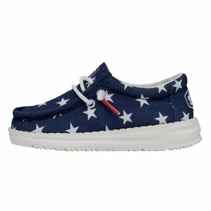Hey Dude Little Kids Wally Toddler Patriotic American Flag 8211 Kids Hey Dude Little Kids Wally Toddler Patriotic American Flag 8211 Kids